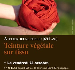 Atelier Teinture pour Enfant