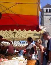 Marché à Cahors