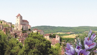 Saveurs et Safran : musée, boutique de producteurs, sandwichs fermiers - Saint-Cirq-Lapopie
