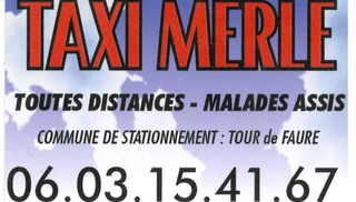 Taxi Merle - Tour-de-Faure